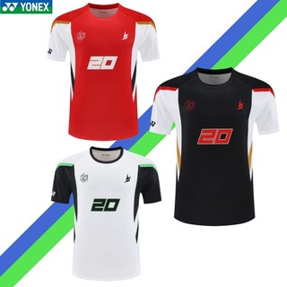 Áo sơ mi YONEX cho cầu lông, thấm mồ hôi khô nhanh, phù hợp nam và nữ