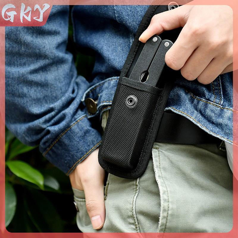 GKY Túi gấp kìm bao da làm từ nylon tiện lợi cho việc mang theo và bảo quản đèn pin