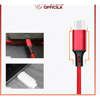 Dây sạc điện thoại bọc dù Type C/Micro/LN, cáp sạc nhanh 18W siêu bền, phụ kiện điện thoại nhiều màu - DSBDGR