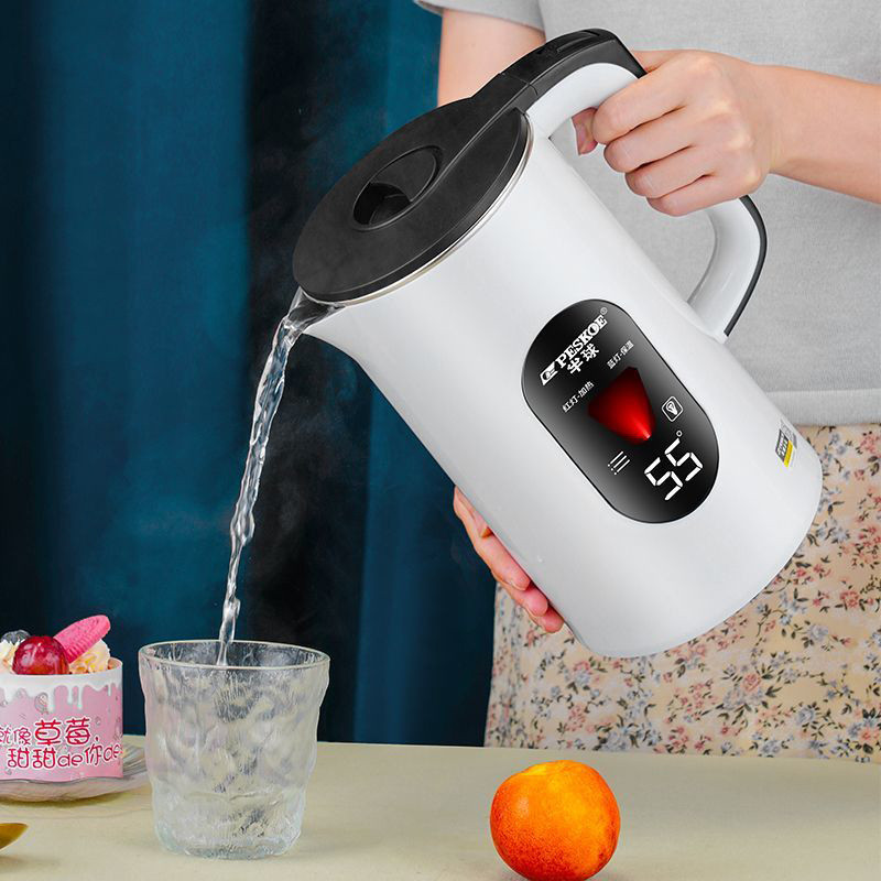 Bình đun nước siêu tốc  sức khoẻ Nhiệt độ luôn là 55 độ,Ấm siêu tốc inox CHÍNH HÃNG cao cấp 3L Tự động ngắt điện