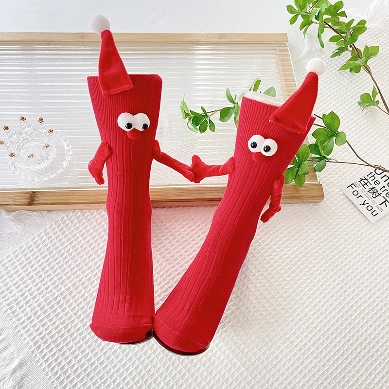 Giáng Sinh - Tất đỏ đôi cho gia đình cha mẹ và con cái OP4C