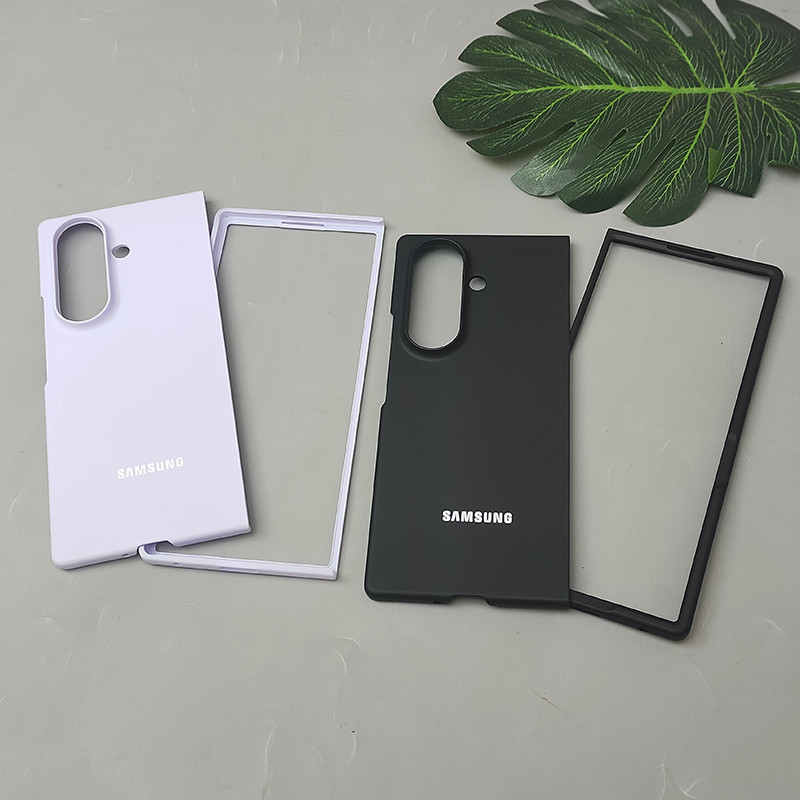 Ốp Nhựa Siêu Mỏng Cho Samsung Galaxy Z Fold 4 5 6 7 5G Điện Thoại Cứng Bảo Vệ Mặt Sau Vỏ Chống Sốc Cho ZFold7 Fold6