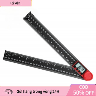 【Hỷ】Thước Đo Góc Điện Tử 2 Trong 1 – Màn Hình LCD, 200mm/300mm, Gập Gọn Tiện Dụng, Làm Mộc Chuẩn Xác