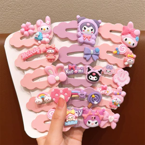 Barrettes Hoạt Hình Dễ Thương Sweet Girls Phụ Kiện Tóc