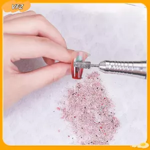 VFZ 100 / 200 Tờ Trắng Móng Tay Nghệ Thuật Hút Bụi Giấy Lọc Làm Móng Phụ Kiện Máy Thay Thế Móng Tay Nghệ Thuật Hút Chân Không Giấy Louislifecool