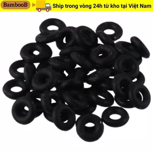 Bộ đệm máy giặt BAMBOOB 50 CÁI, Bộ vòng chữ O cao su cao su Nitrile màu đen, Bộ vòng chữ O bằng cao su chống thấm nước Kết nối không khí hoặc khí