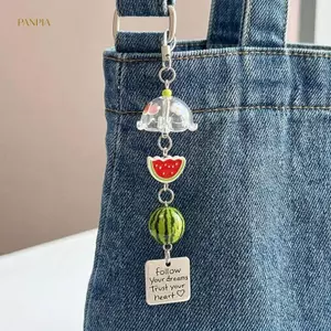 PNPIA- Mặt dây chuyền chuông gió Móc khóa Túi dễ thương sáng tạo Phụ kiện cho dây buộc điện thoại và trang trí nhà cửa thanh lịch Quà tặng