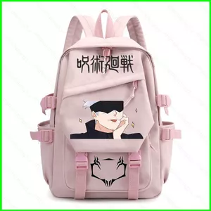 Ba lô HT3 Jujutsu Kaisen dành cho học sinh Công suất lớn In nhẹ Gojo Satoru Túi đi học TH3
