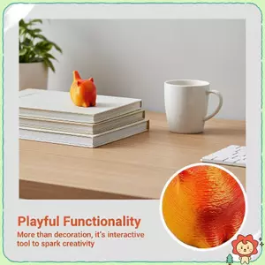 3D In Hình Mèo Clier Hài Lòng Cli Feedba Hình Mèo Đáng Yêu Fidget Đồ Chơi Giảm Căng Thẳng Văn Phòng Sử Dụng Tại Nhà