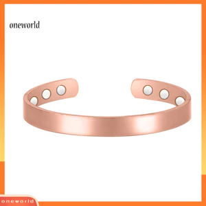 Một thế giới| Vòng tay đồng chữa bệnh thời trang Vòng tay nữ Trang sức trị liệu từ tính