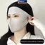 Mặt nạ MAKY Traceless Phụ nữ có thể tháo rời Facekini Ice Silk Chống tia cực tím Mùa hè thoáng khí Vỏ mỏng toàn mặt VN