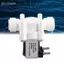 Belleshopp Van điện từ bằng nhựa Công tắc dòng đầu vào đóng 38in Đầu nối nhanh Các điện từ thông thường (DC12V)