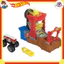 Hot Wheels Monster Truck Fire Crash Challenge (Mini Car Playset) — Includes 1 Monster Truck — Ages 4+ (HNB90)