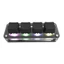 Bàn phím lập trình DONOVANQQ, Bàn phím tùy chỉnh ánh sáng RGB 3 / 4 phím, Phụ kiện máy tính Chọn Copy Paste 1 Núm điều khiển Bàn phím Mini phím nóng cho đa phương tiện