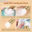 Photoframe 1 Chiếc Mặt nạ Silicon Bàn chải hai đầu Smearing Mặt nạ bùn rửa mặt Dụng cụ làm đẹp đặc biệt cho Gel Bùn Mặt nạ kem VN
