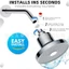 20 cm 25 Lớp Lọc Da Làm Đẹp Có Thể Thay Thế Phần Tử Lọc Đầu Tắm Áp Lực Đầu Tắm Đầu Tắm26070206