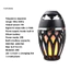< CarFashion > Loa tương thích Bluetooth Âm thanh nổi đa chức năng Sạc USB rảnh tay Đồ trang trí thời gian chờ dài Quà tặng LE