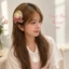 Dệt Tay Ống Hút Mũ Mini Tóc Barrette Trang Trí Với Hoa Nhỏ Và Nơ Kẻ Sọc Di Động Cá Sấu Kẹp Cho Cô Gái Mùa Hè Kiểu Tóc
