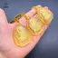 Cổ Điển Trung Quốc Vàng Pha Lê Kẻ Sọc Guanyin Nelace Mặt Dây Chuyền Thời Trang Quyến Rũ Trang Sức Phước Lành Luy Quà Tặng Dành Cho Nữ [Mina]