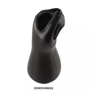 Bình hoa hình tay DONOVANQQ, Bình hoa để bàn bằng nhựa thủ công mịn màng Trang trí, Bình hoa cổ điển phong cách châu Âu bền bỉ hiện đại