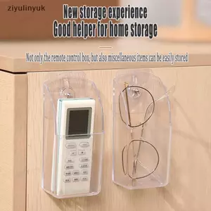 Ziyulinyuk Acrylic Điều Khiển Từ Xa Giá Đỡ Treo Tường Điều Khiển Hộp Bảo Quản Điều Hòa Không Khí Từ Xa Tổ Chức VN