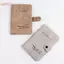 HFSHY Chống Thấm Nước Hộ Chiếu Có Bao Du Lịch Da PU Thẻ Tín Dụng Ví Dễ Thương Hộ Chiếu Sách Dành Cho Nữ / Nam Hộ Chiếu Bao VN