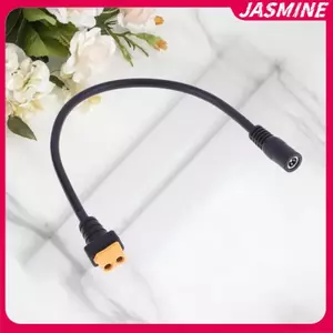 JASMINE 1 Bộ Chuyển Đổi Sạc Pin Cáp XT60 Đầu Nối Nam Nữ Sang DC5521 / DC5525 Bộ Chuyển Đổi Cáp Nguồn 15AWG JASMINE