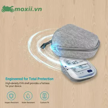 Hộp đựng cứng chống rơi MOX cho máy đo huyết áp Chống trầy xước Túi bảo vệ di động chống bụi cho du lịch tại nhà VN