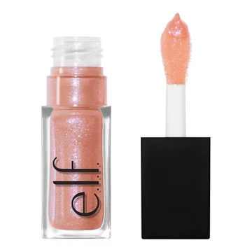 Dầu môi phát sáng E.l.f.Luminous, dưỡng ẩm, chứa trang điểm làm sáng da có độ bóng cao và màu sắc nhẹ Màu giặt, mùi bạc hà, không dính, thuần chay, không thí nghiệm trên động vật, Mã kẹo SWJN