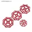 VFZ Gang Van Nước Tay Cầm Van Cổng Van Bi Handwheel Tắt Van Phụ Kiện Nước Cho Van Hệ Thống Nước OTE