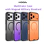 Ốp Lưng Hoda Multicolor Case Magnet Cho iPhone 17 Pro Max/16 Pro - Trong Suốt Viền Màu Chống Sốc Chống Ố Vàng Magsafe