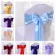 Khăn choàng Satin đầy màu sắc Đám cưới nơ ghế chất lượng cao cho vỏ bọc ghế Sash Tiệc sinh nhật Khách sạn Show Trang trí Bán buôn ELWW