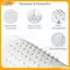 VFZ 1 Cặp Hyaluronic Acid Microneedle Miếng Dán Mắt Mặt nạ Chống Nhăn Lão Hóa Vòng Tròn Tối Dưỡng Ẩm Dưới Mắt Miếng Gel Chăm Sóc Da Louislifecool