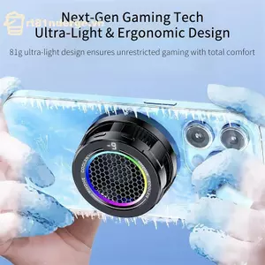 GE 3 Gears Semiconductor Freeze PUBG Game Cooler Điện thoại di động Từ tính / Ba Clip Bộ tản nhiệt làm mát 2 TRONG 1 cho IOS Android VN