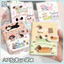 Văn Phòng Notebook Case Hoạt Hình Bỏ Túi Keo Di Động Dễ Thương Mẫu Giáo Notebook Giải Nhỏ Notepad a7 Notebook Di Động