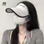 Mũ vành dài dành cho nữ Cô gái Chống tia cực tím Chống nắng Bonnet Mùa hè Chạy thể thao Nữ Du Lưỡi Mũ Tấm che mặt rỗng EMKK