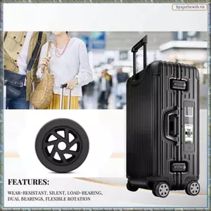 Bánh Xe Hành Lý Thay Thế Xe Đẩy Trường Hợp Ròng Rọc Bánh Xe Phụ Kiện Đa Năng 20-28 Inch Vali Bánh Xe Cho Hành Lý
