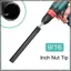 Trình điều khiển đai ốc điện 9 / 16 inch (14mm), Ổ cắm rỗng chạy đai ốc 12 inch với chuôi lục giác 1 / 4 inch, Bu lông dài vừa vặn và ống dẫn