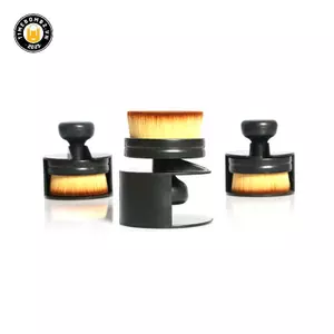 {TB & Bag} Shine Applicator Vegan Tire Shine Có Chân Đế Cho Dịch Vụ Vệ Sinh Chi Tiết Tự Động Bàn Chải Loại Bỏ Bụi Bàn Chải Vệ Sinh Xe Hơi.