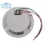 4 Gói Vòng Led Trailer Đuôi Đèn Đỏ 24 Led Mặt bích Gắn Chống Thấm Nước Chrome 4 Inch Phanh Dừng Bật Đèn