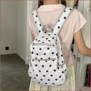 SQ11 2026 Ba Lô Đi Lại Mới Cho Nữ Điểm Sóng Phong Cách Tối Giản Học Sinh Lớp Học Túi Đi Học