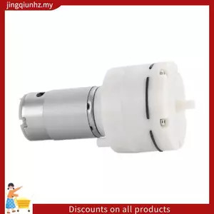 Động cơ bơm chân không siêu nhỏ RS555 12V 15L / phút Tiếng ồn thấp Máy bơm không khí điện Máy hút chân không Máy bơm không khí Máy bơm bể cá
