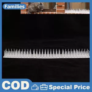 Phụ Kiện DIY Repeller Mèo Nhựa Chim Đuổi Chống Bồ Câu Chống Chim Sóc Hàng Rào Sân Vườn Kiểm Soát Gai Trong Suốt