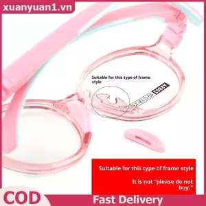 XUAN 1 Trẻ Em Kính Silicon Miếng Đệm Mũi Mềm Chống Trơn Trượt Đệm Không Khí Mũi Chèn Miếng Lót Mũi Cho Kính Phụ Kiện Mắt VN