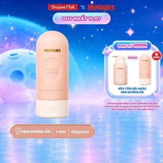 Kem dưỡng ẩm cho bé Huggies Power of Seed 150g MỚI với tinh chất Moroccan Seed oil quý hiếm