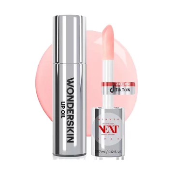 Tinh chất sửa chữa dầu môi Wonder-Màu dầu môi, dưỡng ẩm, không dính, có tông màu hồng san hô, thích hợp cho môi khô HQFH