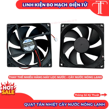 Quạt bầu lạnh cây nước nóng lạnh, máy lọc nước R.O. Chạy khỏe, tản nhiệt nhanh. Bảo hành 6 tháng