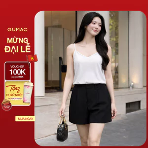 Áo 2 Dây Nữ GUMAC Thiết Kế Form Suông Trẻ Trung Hiện Đại BAE00017