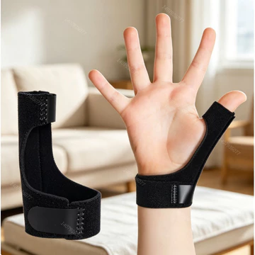 1 Chiếc Có Dải Nhôm Ngón Tay Cố Định Dây Đeo, Ngón Tay Cái Nẹp Tay Bảo Vệ Ngón Tay, Hỗ Trợ Ngón Tay Hỗ Trợ Cổ Tay Nẹp Cho Trẻ Em