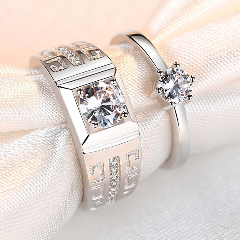Gemstone Wedding Ring by Lumiere_shop